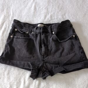 Madewell Black Jean Shorts for Women
